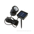 Solar Power 6 LED Waterproof Spot Light